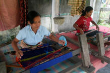 Womens made weaving