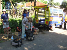 transport for to go on trek 