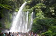 Tiu kelep waterfall lombok