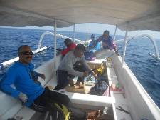 Boat Fishing tour lombok